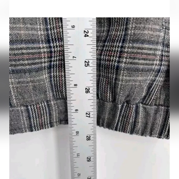 LIRA CRTV/SCTY Full Zip Jacket Men's Size Large BlackGray Plaid L/S Palm Tree - Picture 6 of 7